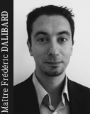 Portrait de Me. Frédéric DALIBARD, avocat associé, GLBS Avocats Associés